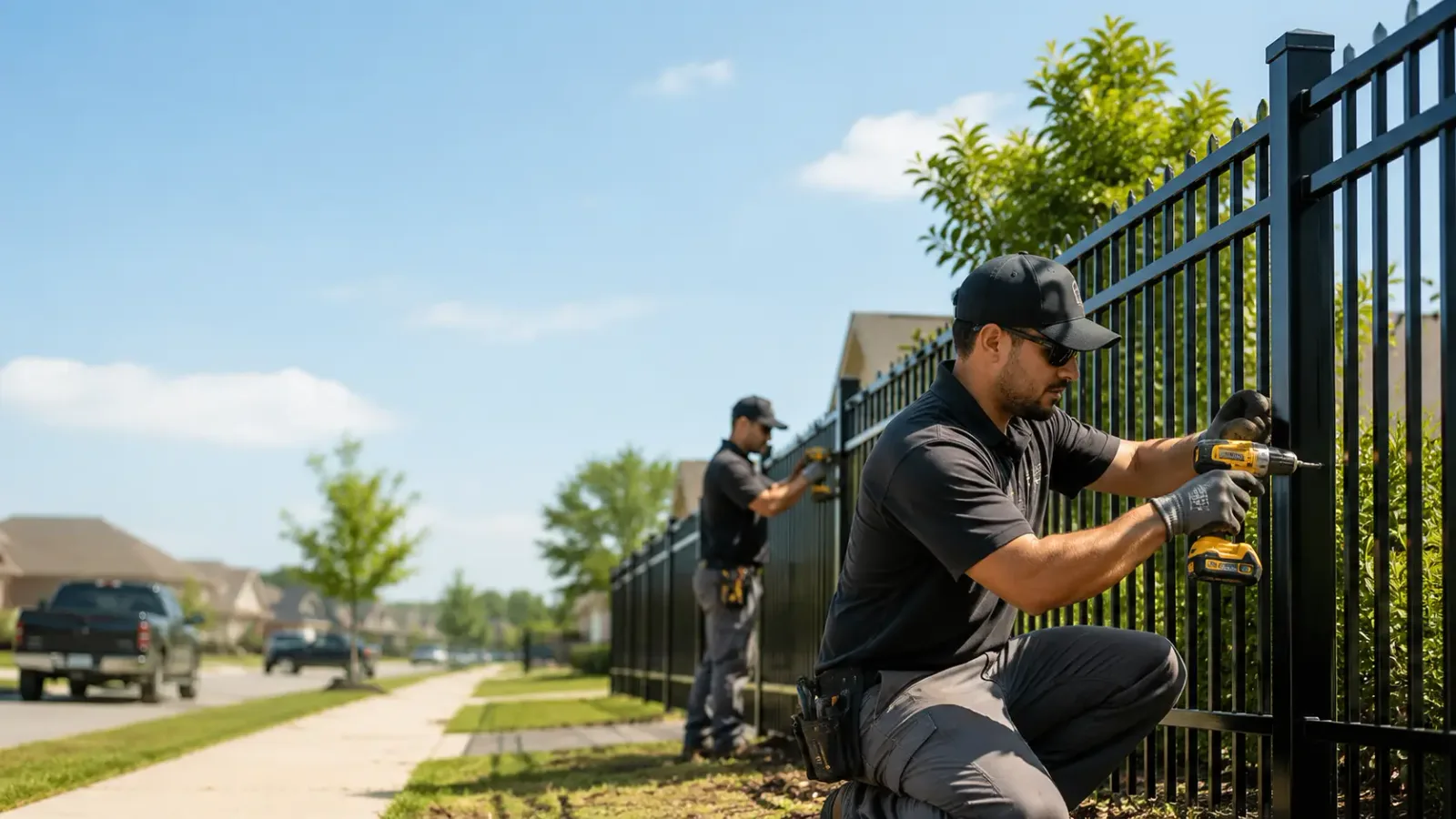 Metal Fence Installation in Wilson, OK